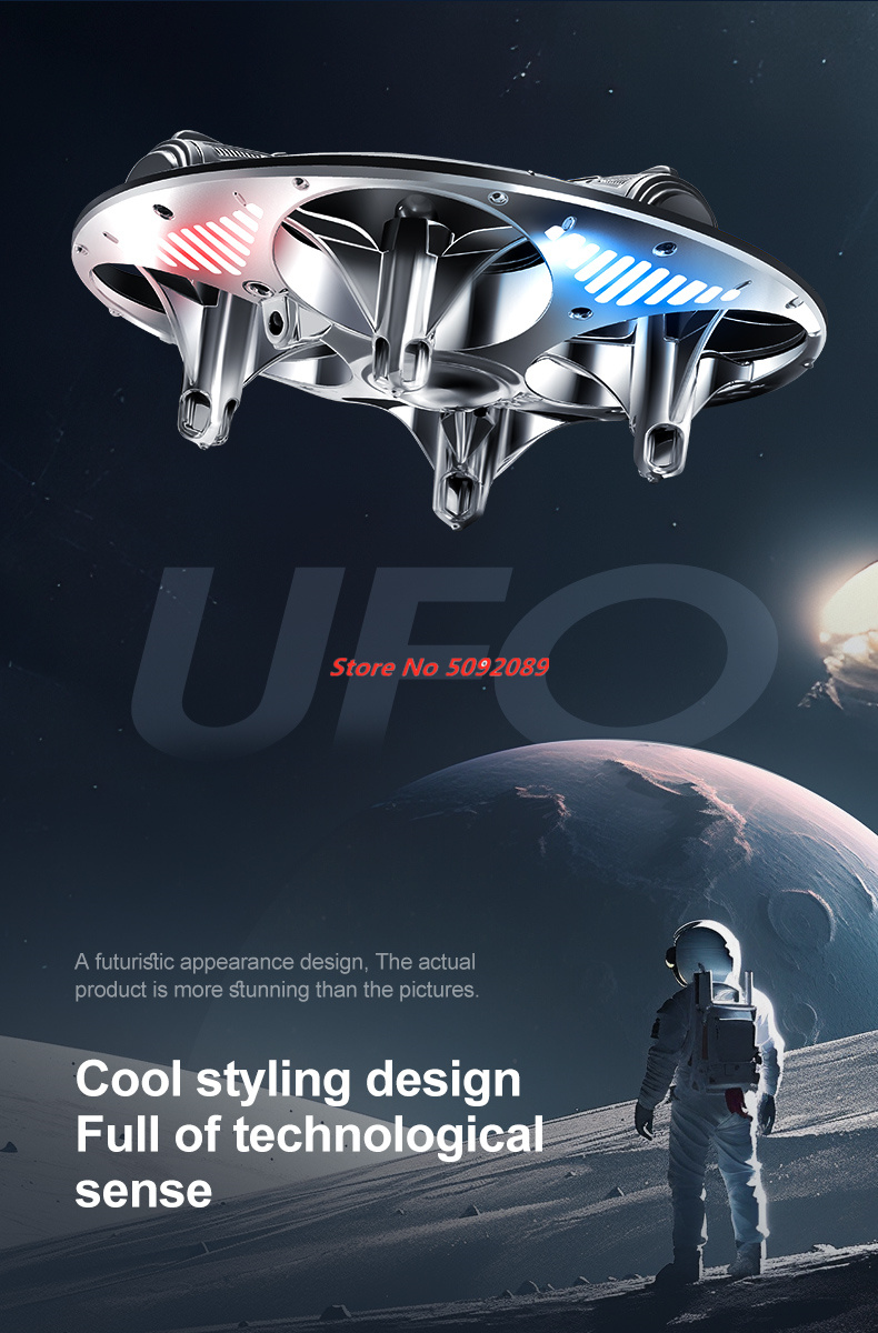 Drone Led Light - Helikopter Mini Remote Control Smart Attitude