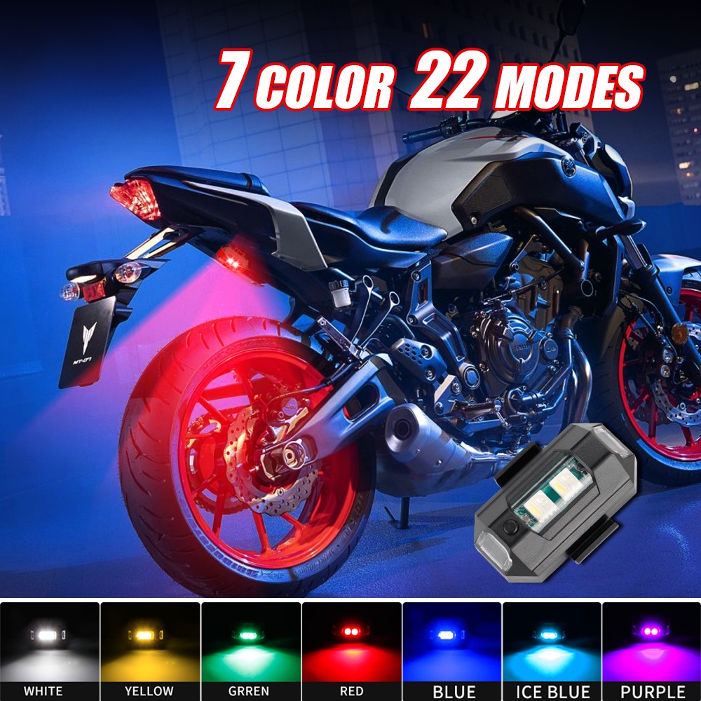Drone Led Light - Lampu LED sepeda motor, 1 buah