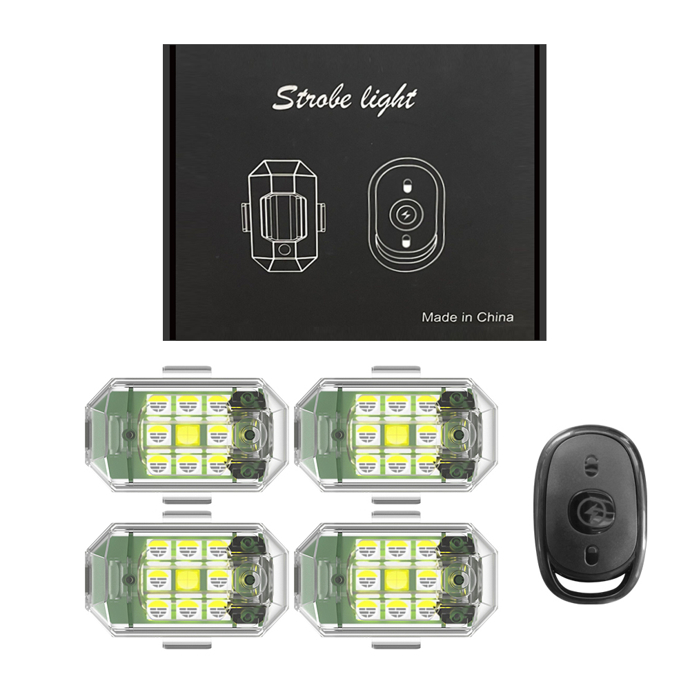 Drone Led Light - 1/2/4 Buah Lampu Strobo Drone LED