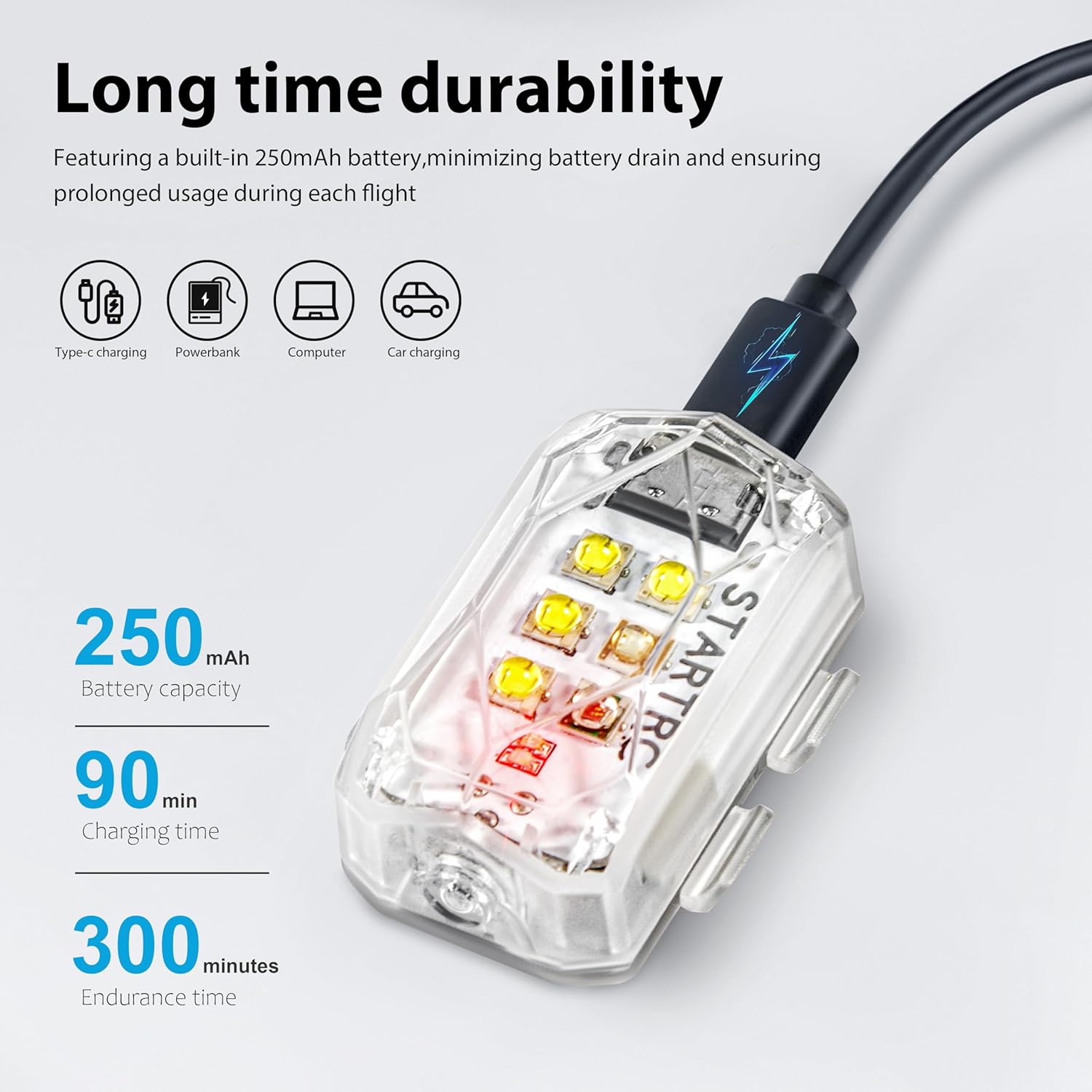 Lampu Strobo Drone STARTRC Lam - Drone Led Light ulasan dan harga