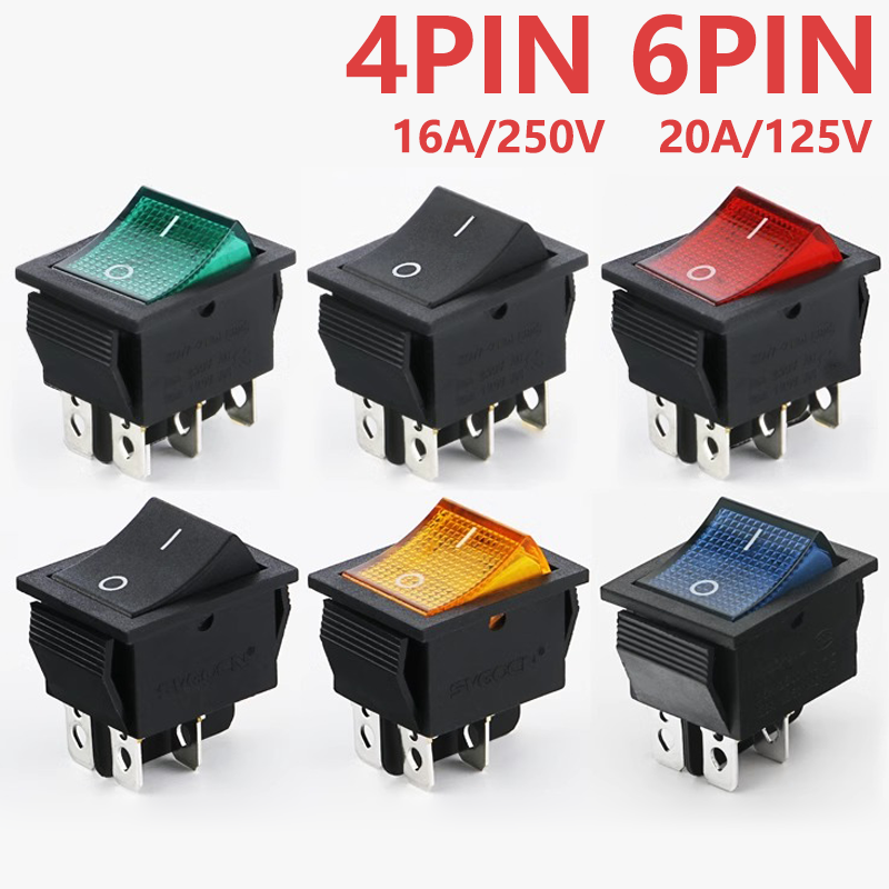 KCD4 saklar ON OFF Rocker, den - Drone Buzzer ulasan dan harga