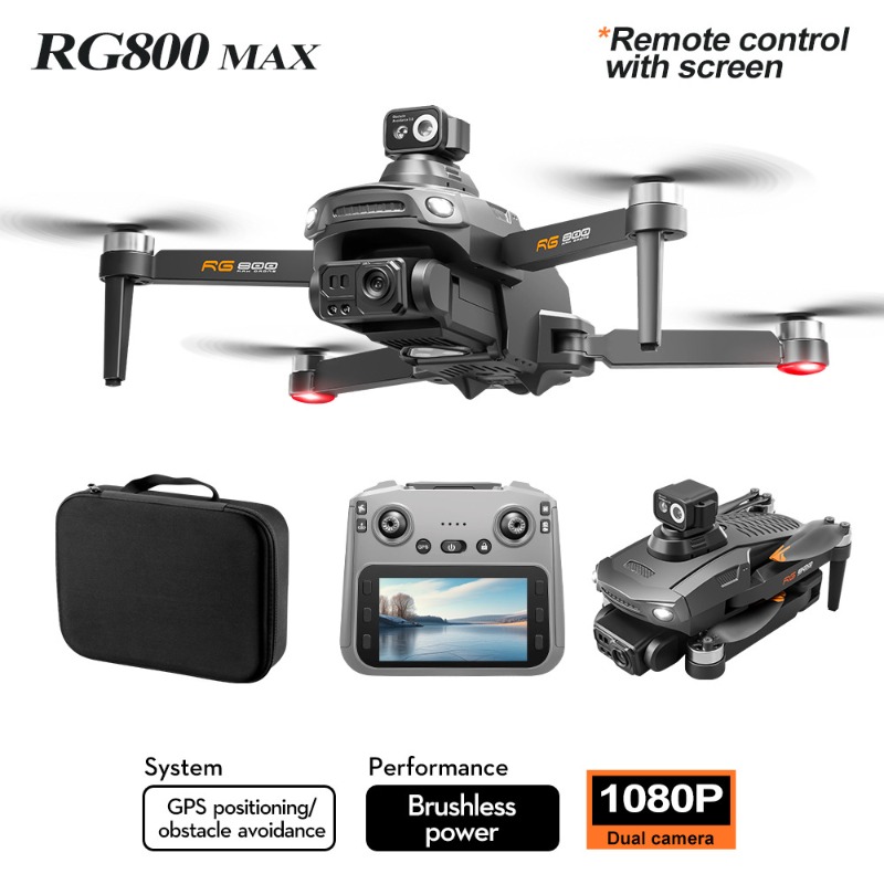 Drone RG800 MAX Baru Kamera HD - Drone Gimbal ulasan dan harga