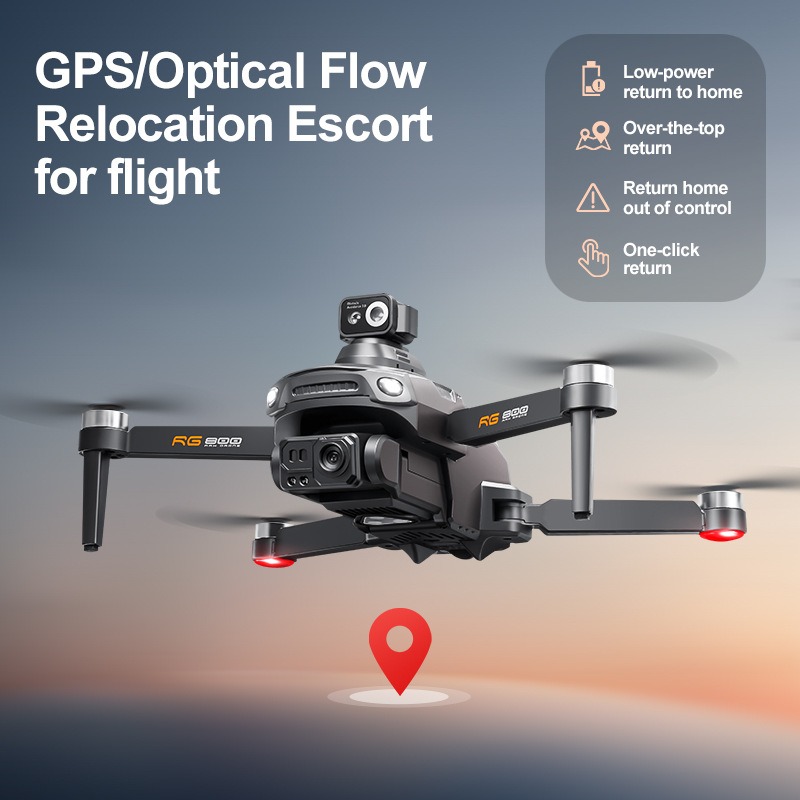 Drone RG800 MAX Baru Kamera HD - Drone Gimbal ulasan dan harga